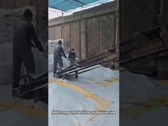 우즈베키스탄 2T/H 듀얼 롤러 곡물화합성 비료 생산 라인 케이스