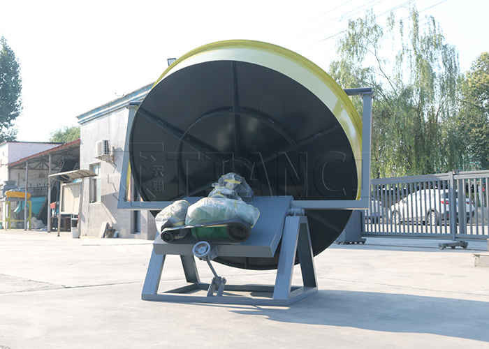 고품질 벤토나이트 고양이 모래 과립기 기계 디스크 과립기, 고양이 모래 생산 라인용