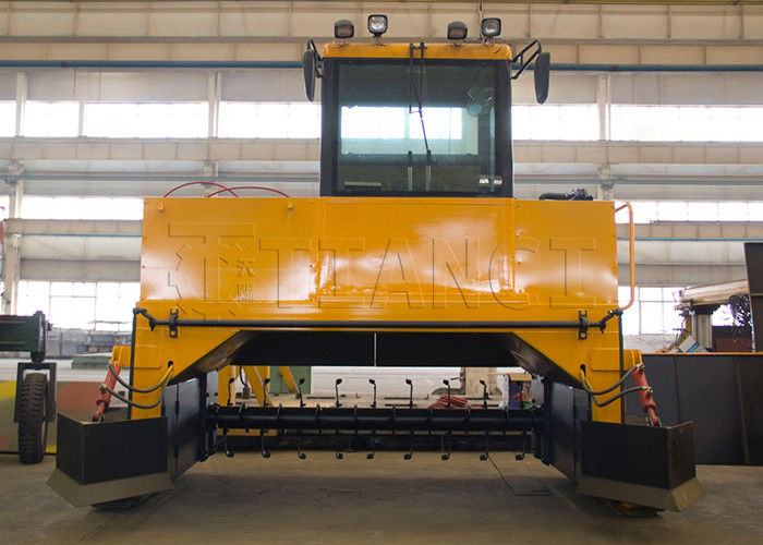 유기농 비료 발효 콤포스트 기계 크롤러 유형