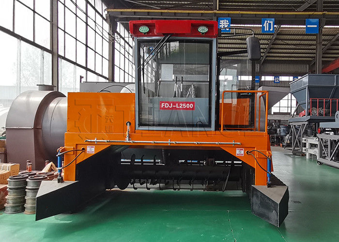 제조 공장 크롤러 타입 유기 비료 발효 장비 퇴비 터너