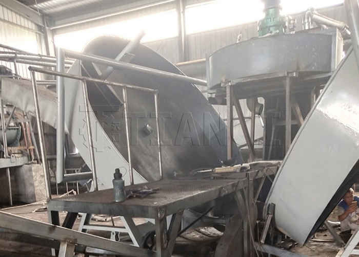 비료 granulator 생산 라인 자석 비료 디스크 granulator 생산 라인