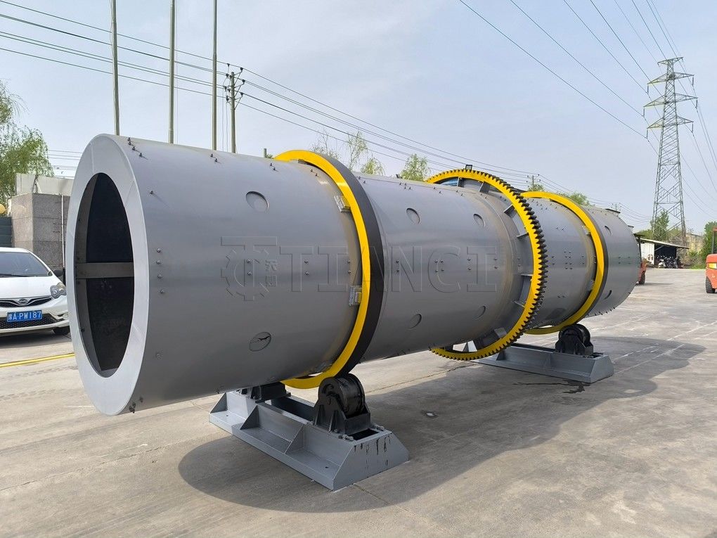 Large Capacity Compound Fertilizer Powder Granulation Machine Rotary Drum Granulator Production Line