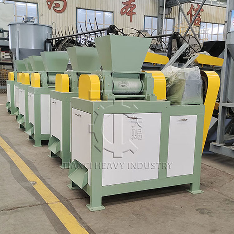 드라이 파우더 듀얼 롤러 곡물화기 암모늄 황산 곡물화장비 비료 곡물 제조 기계