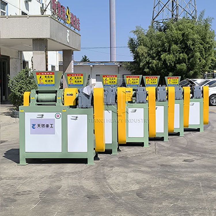 소다회 생산 라인 과립기 이중 롤러 유기 비료 과립기