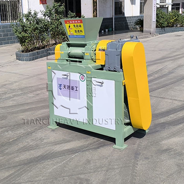 소다회 생산 라인 과립기 이중 롤러 유기 비료 과립기