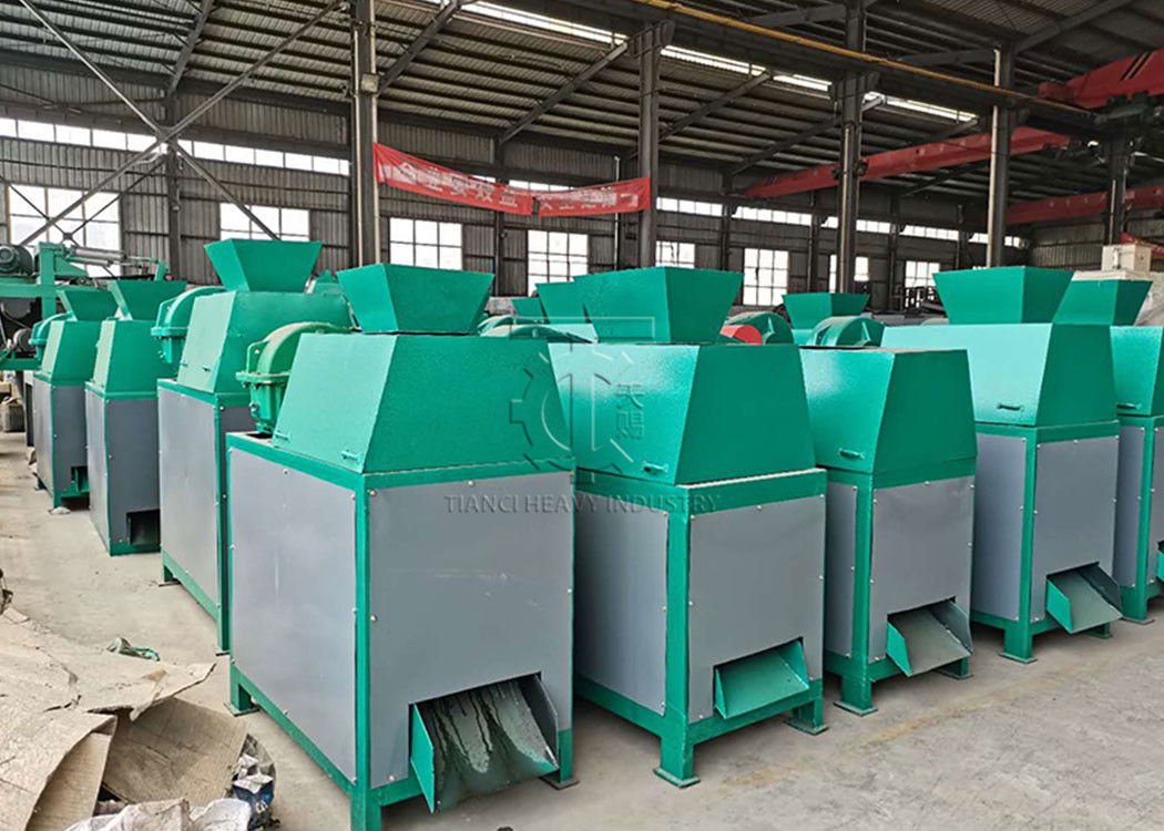 러시아 레드 MOP 드라이 롤 프레스 Granulator 기계 러시아 레드 MOP 추출 Granulation 생산 라인