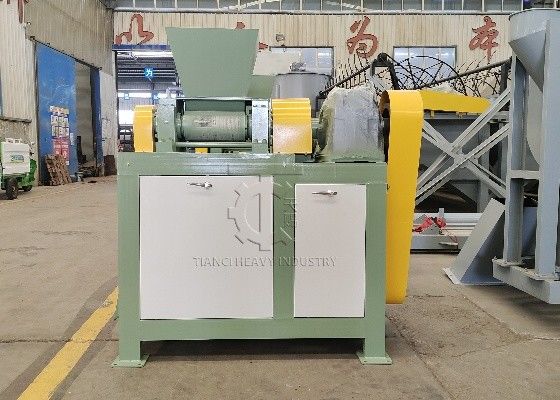 포타시 비료 granulator 화학 분말 이중 롤러 추출 기계